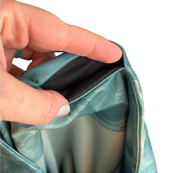 NWT ZELLA HIGH WAIST 7/8 LEGGINGS IN GREEN LILYPAD - Picture 6 of 9